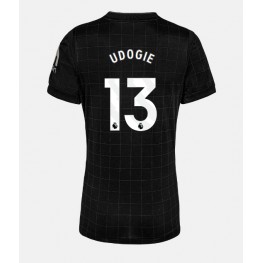 Tottenham Hotspur Destiny Udogie #13 Uit tenue Dames 2025-26 Korte Mouw